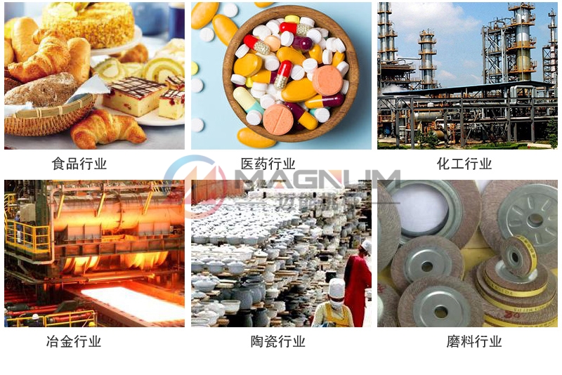 氫氧化鈷直排篩不同適用行業